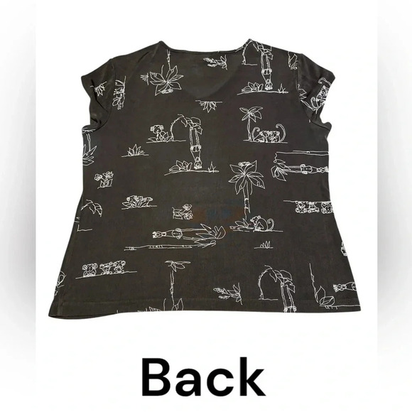 🐒 CHICOS travelers monkey top 🐒 - Picture 2 of 6